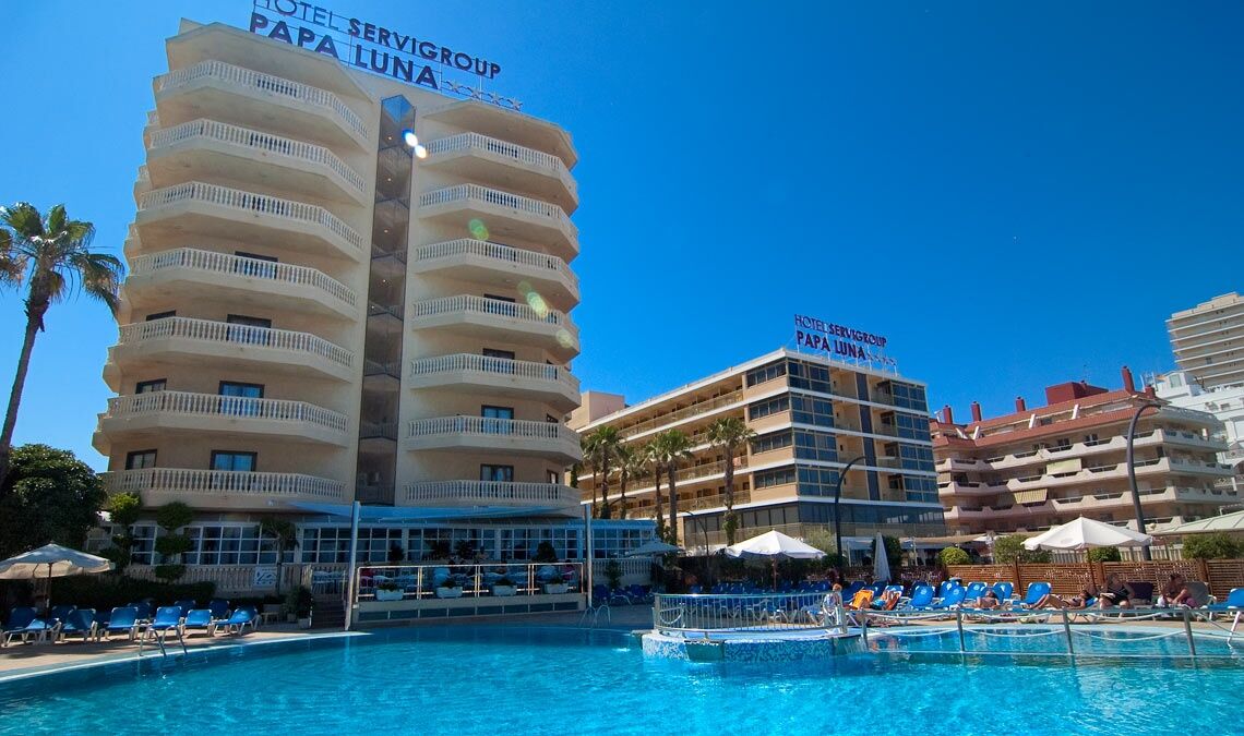 Hotel Servigroup Papa Luna Peniscola Luaran gambar